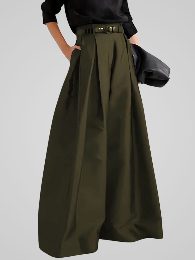 Cassia – Maxi Rok Broek Met Hoge Taille