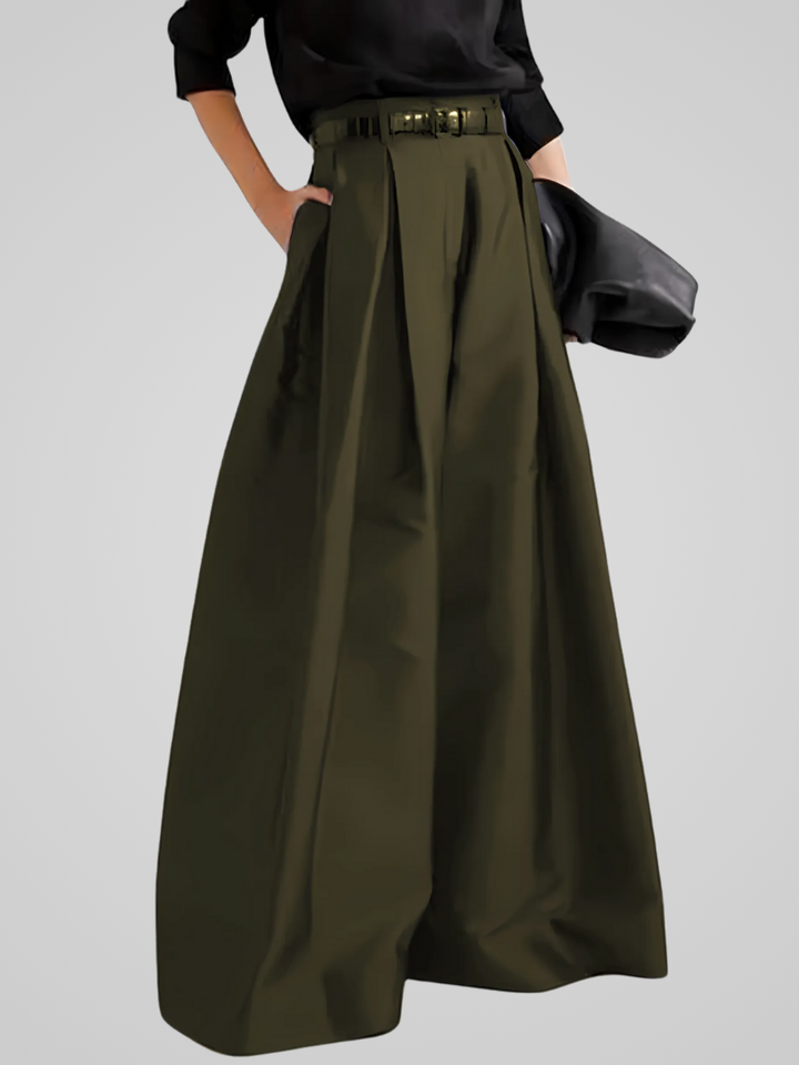 Cassia – Maxi Rok Broek Met Hoge Taille