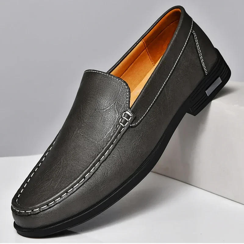 Luxe lederen herenschoenen in tijdloos design