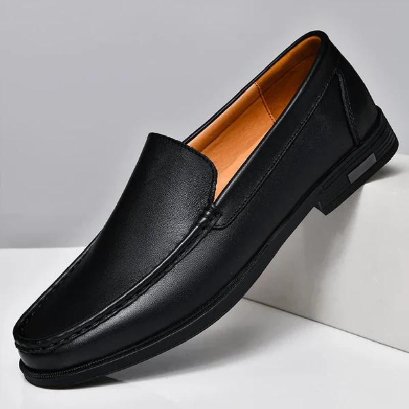 Luxe lederen herenschoenen in tijdloos design