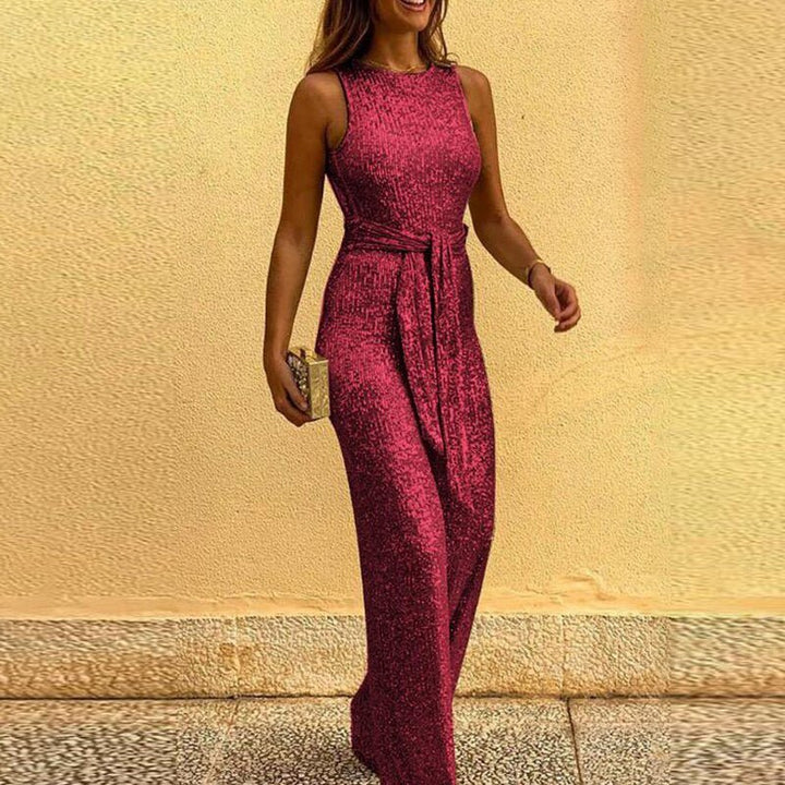Belle – Glitter Jumpsuit Dames