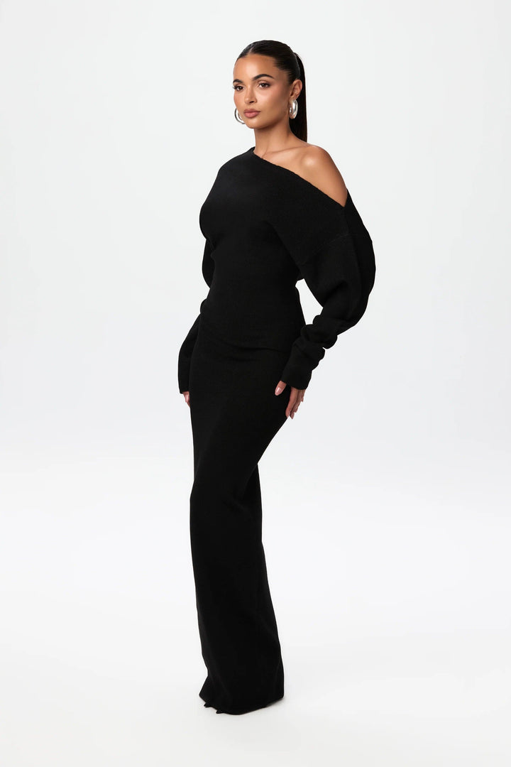 Hilde – Sweaterjurk met Drop Shoulder