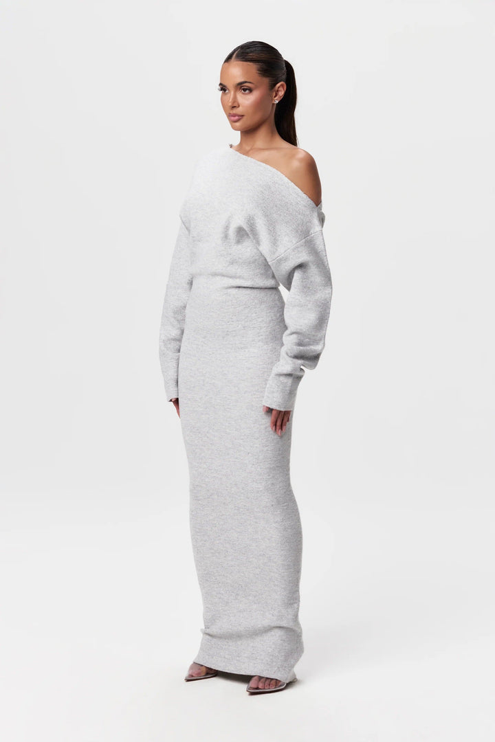 Hilde – Sweaterjurk met Drop Shoulder