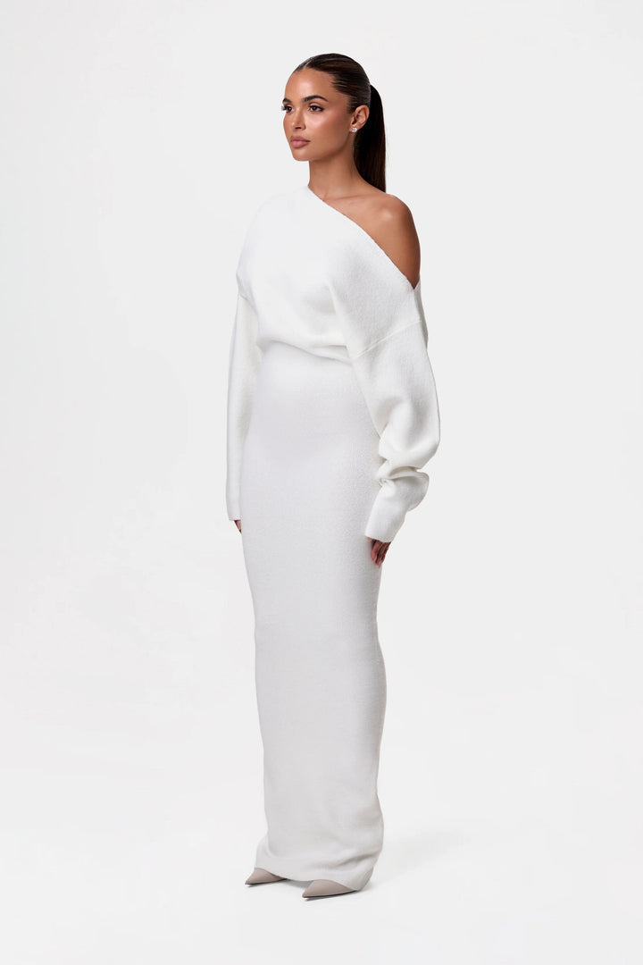 Hilde – Sweaterjurk met Drop Shoulder