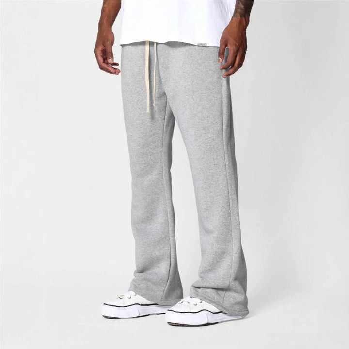 Robin – Flared Katoenfleece Sweatpants