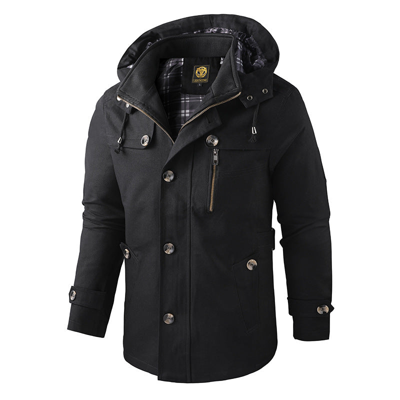 Teun – Casual Jas Met Capuchon