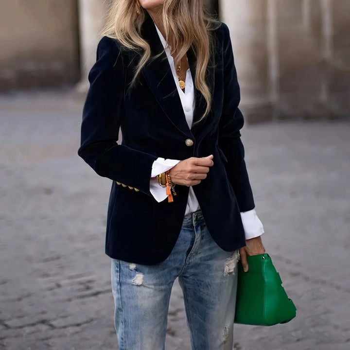 Celeste – Fluwelen Blazer