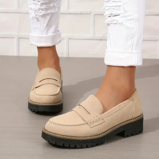 Daphné – Comfortabele Plateau Loafers