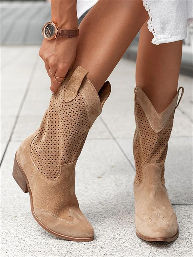 Mariska – Trendy Dames Cowboylaarzen