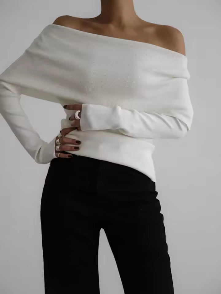 Lotte – Slim Fit Gebreide Damestrui