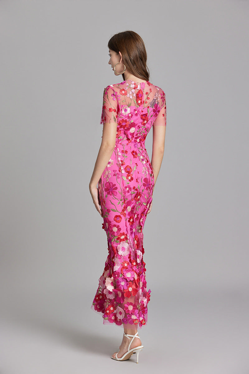 Linde – Elegante Dames Maxi-Jurk