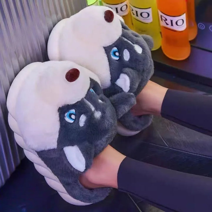 Nalaya – Husky Pantoffels Voor Dames