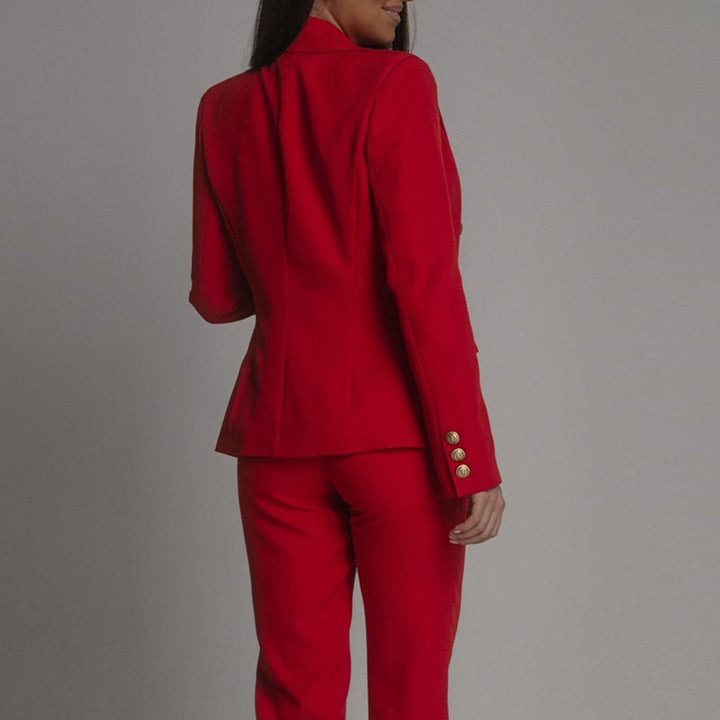 Femke – Elegante Blazer Pantalon Set Dames