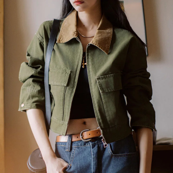 Elara - Canvas Safari Jas