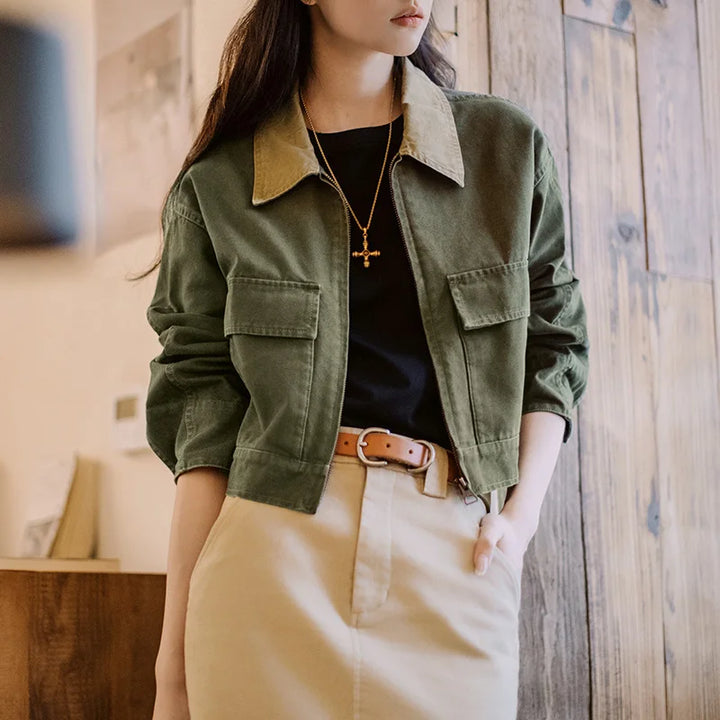 Elara - Canvas Safari Jas