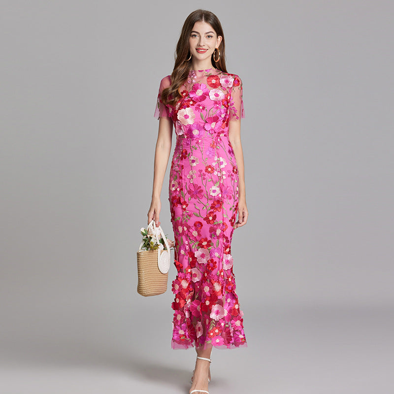 Linde – Elegante Dames Maxi-Jurk