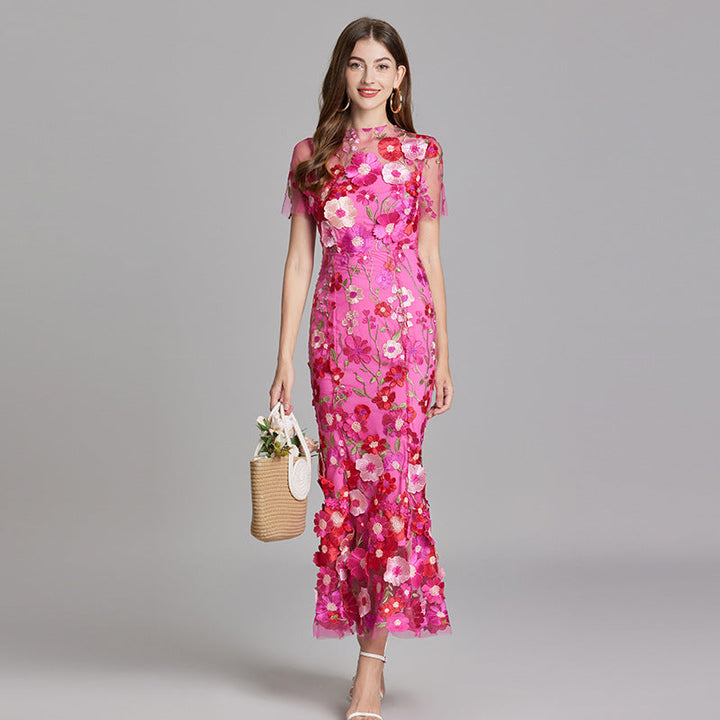 Linde – Elegante Dames Maxi-Jurk