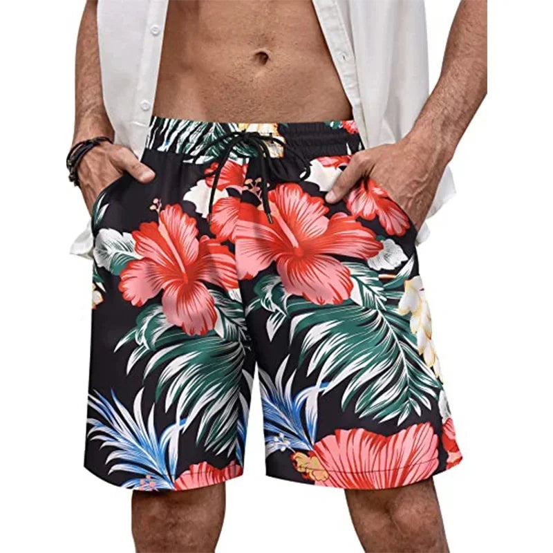 Luca – 3D Bloemen Boardshorts