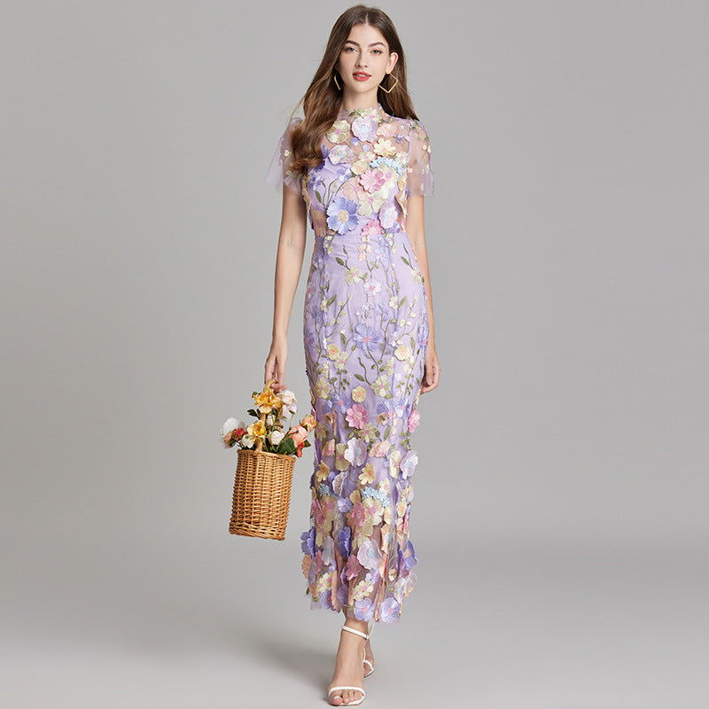 Linde – Elegante Dames Maxi-Jurk