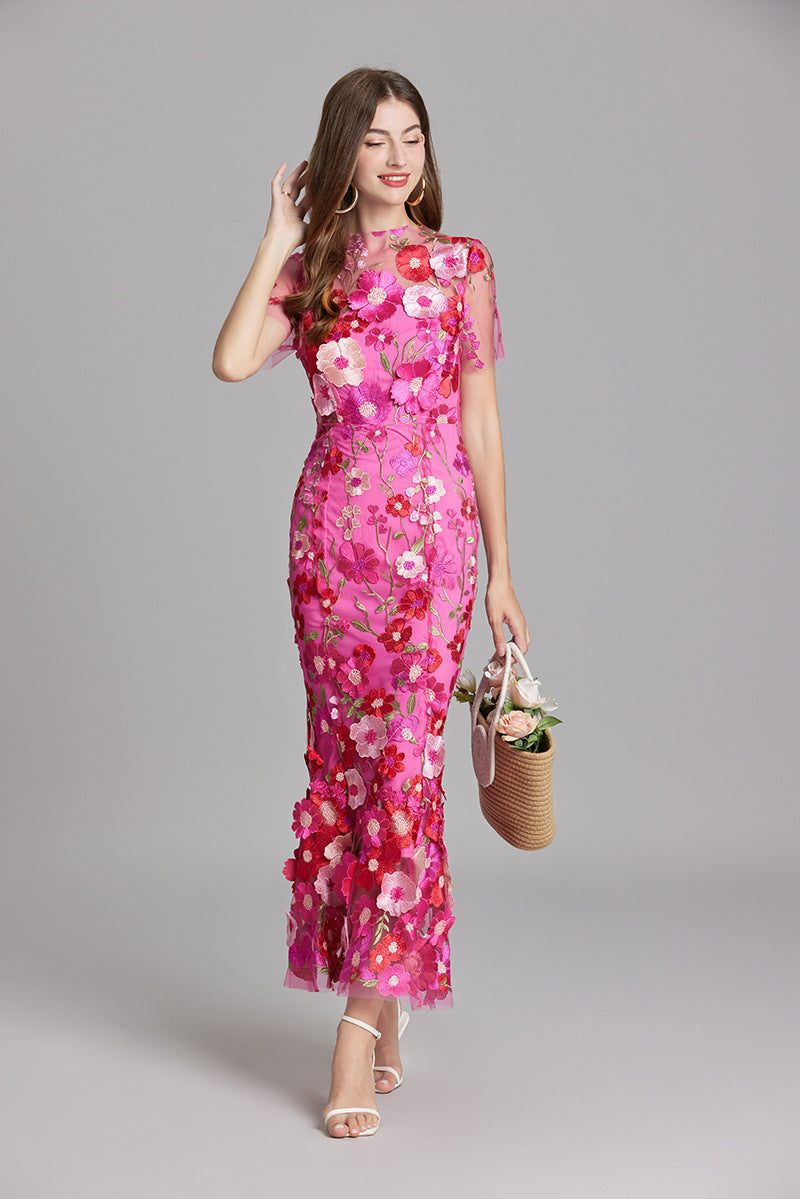 Linde – Elegante Dames Maxi-Jurk