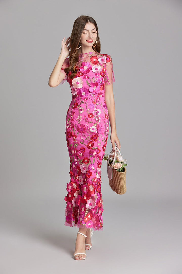 Linde – Elegante Dames Maxi-Jurk