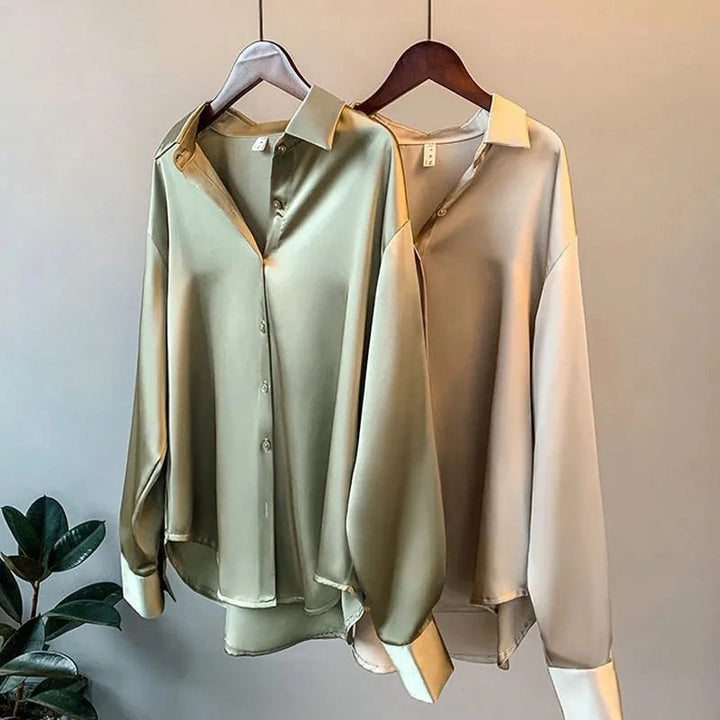Livia – zijden blouse