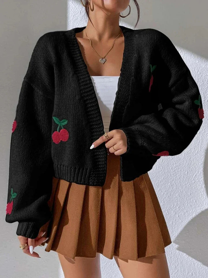 Lieke – Comfortabele Kersen Top