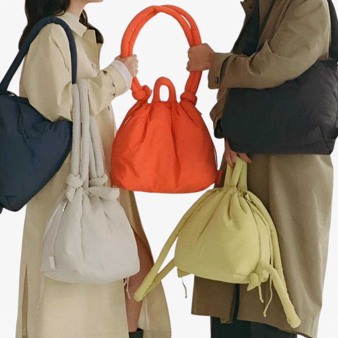Eliane – Unieke Puffer Handtas