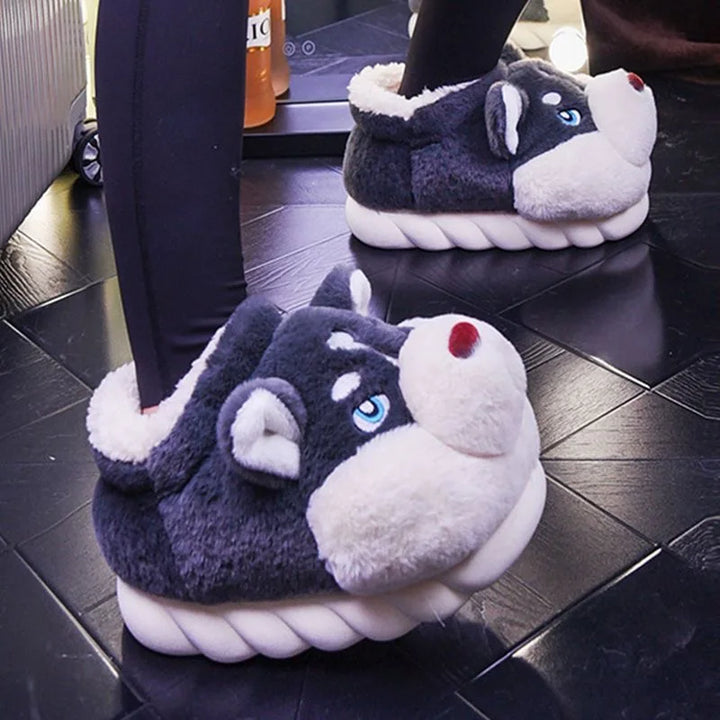 Nalaya – Husky Pantoffels Voor Dames