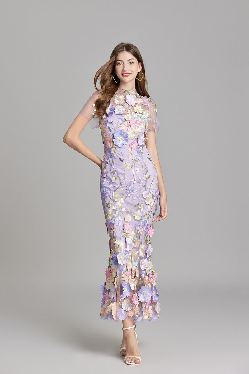 Linde – Elegante Dames Maxi-Jurk
