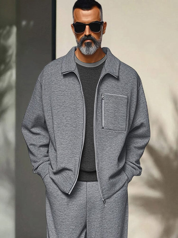 Lennard – athleisure regular fit jacket set