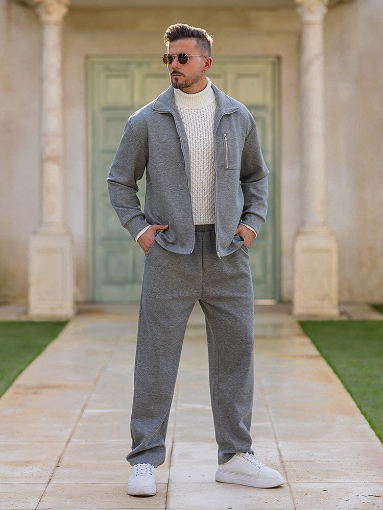 Lennard – athleisure regular fit jacket set