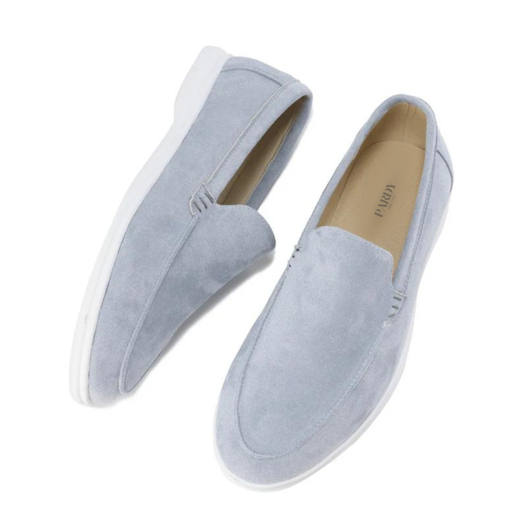 Lorian – suede loafers heren