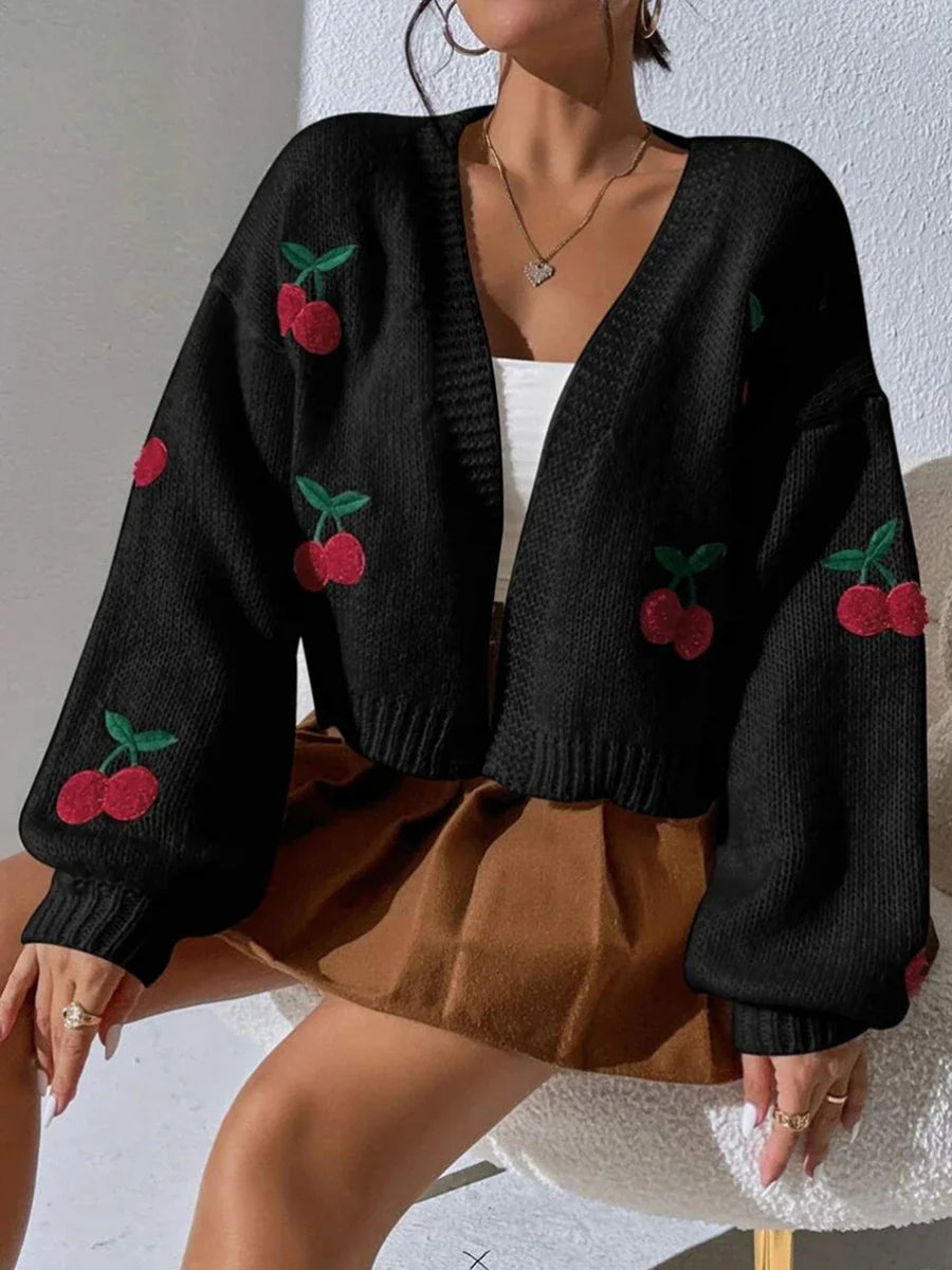 Lieke – Comfortabele Kersen Top