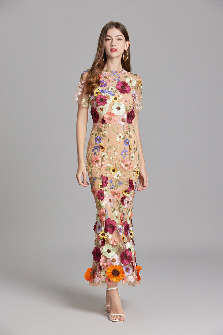 Linde – Elegante Dames Maxi-Jurk