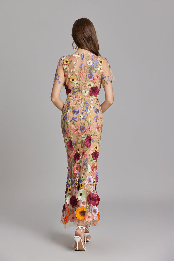 Linde – Elegante Dames Maxi-Jurk