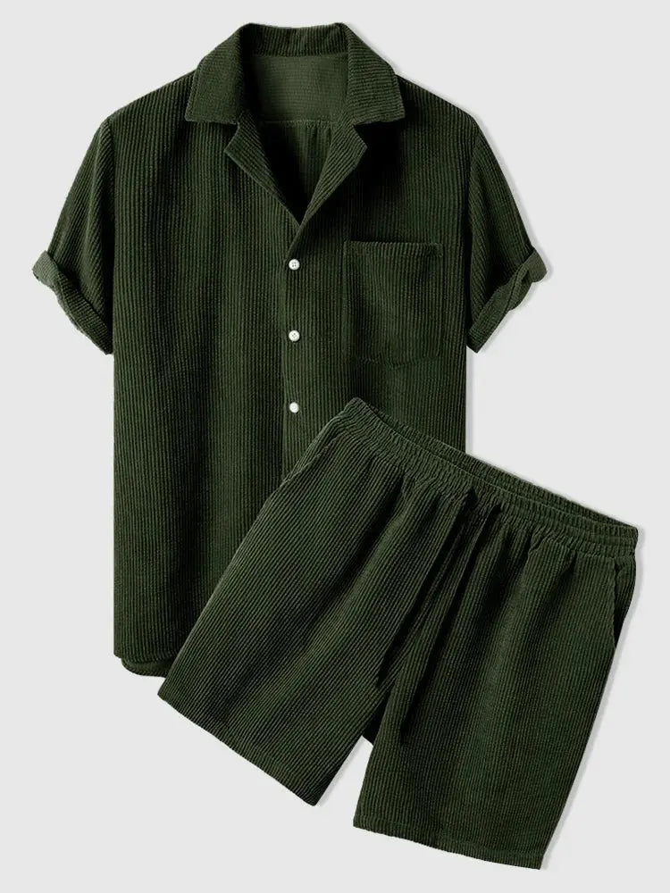 Dorian – Ribbed Velvet Set