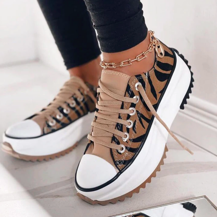 Noor – Elegante Plateau Sneakers Dames