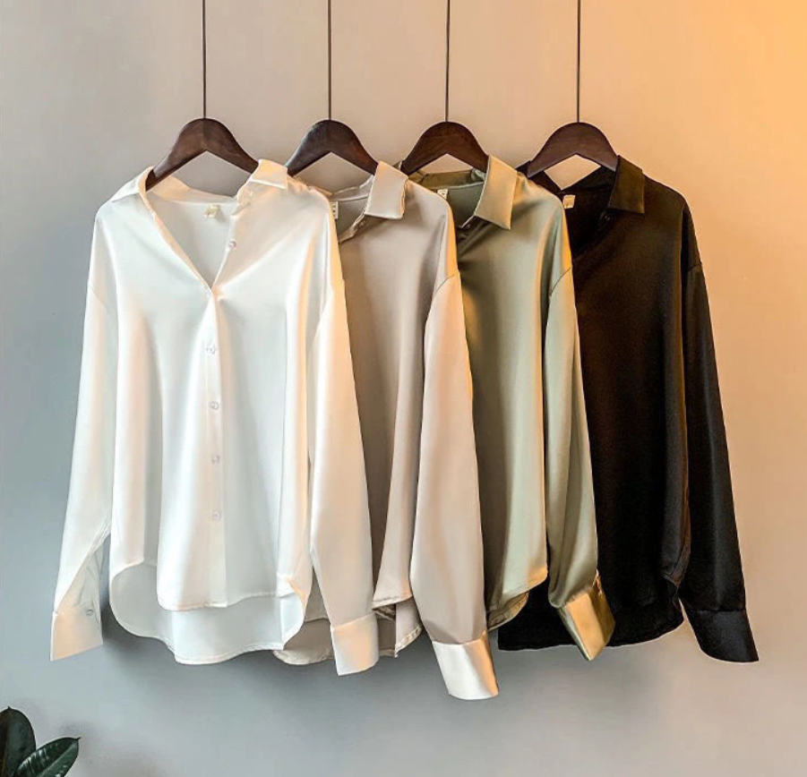 Livia – zijden blouse