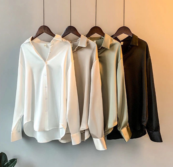 Livia – zijden blouse