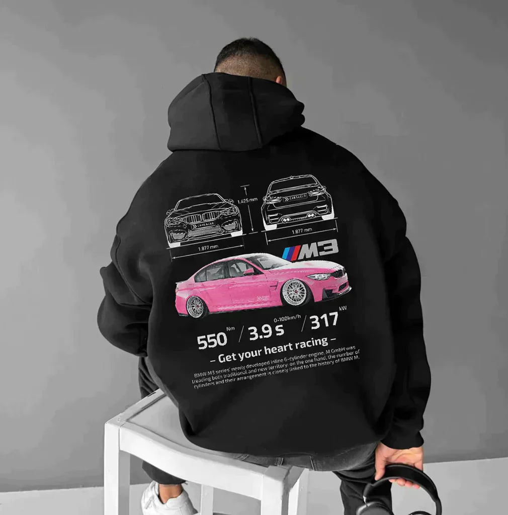 Milan – Oversized Racing Hoodie