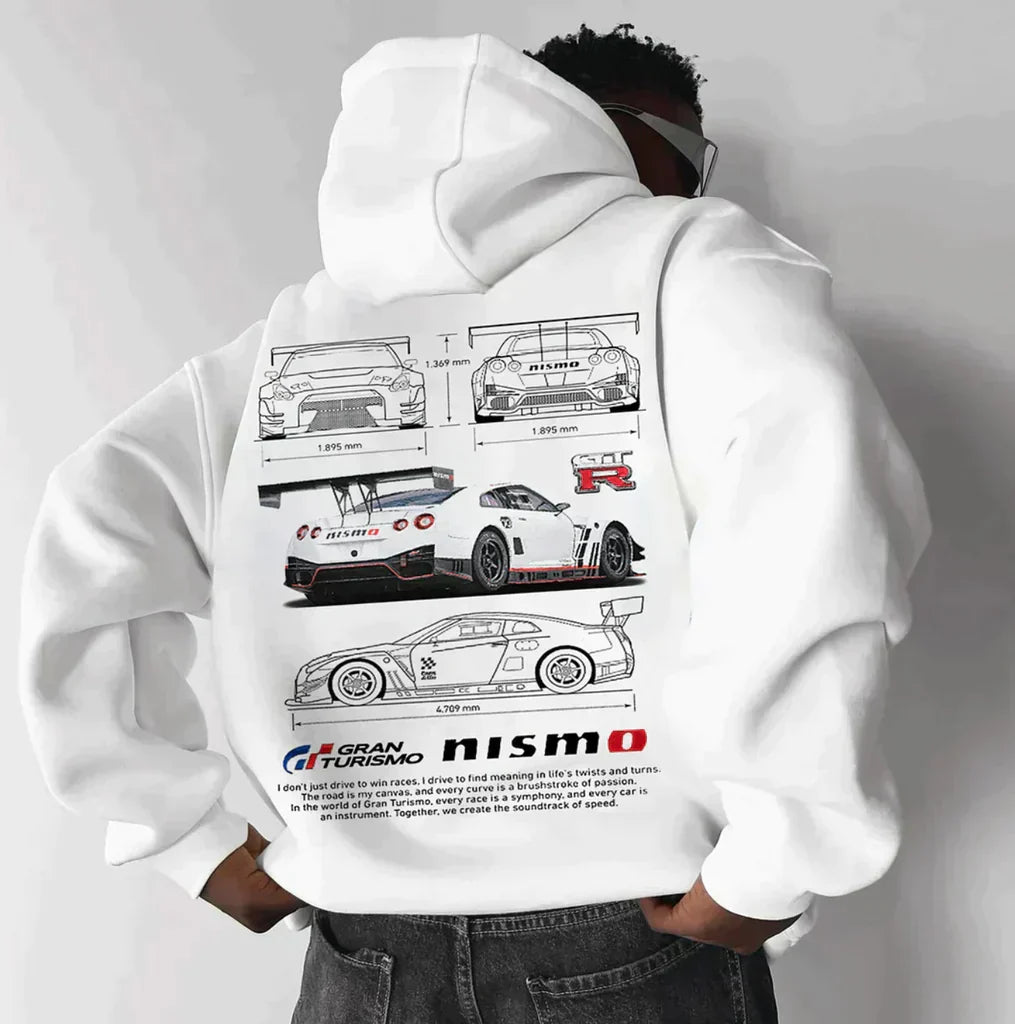 Milan – Oversized Racing Hoodie