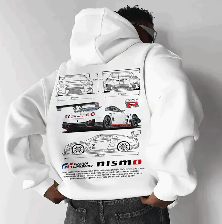 Milan – Oversized Racing Hoodie