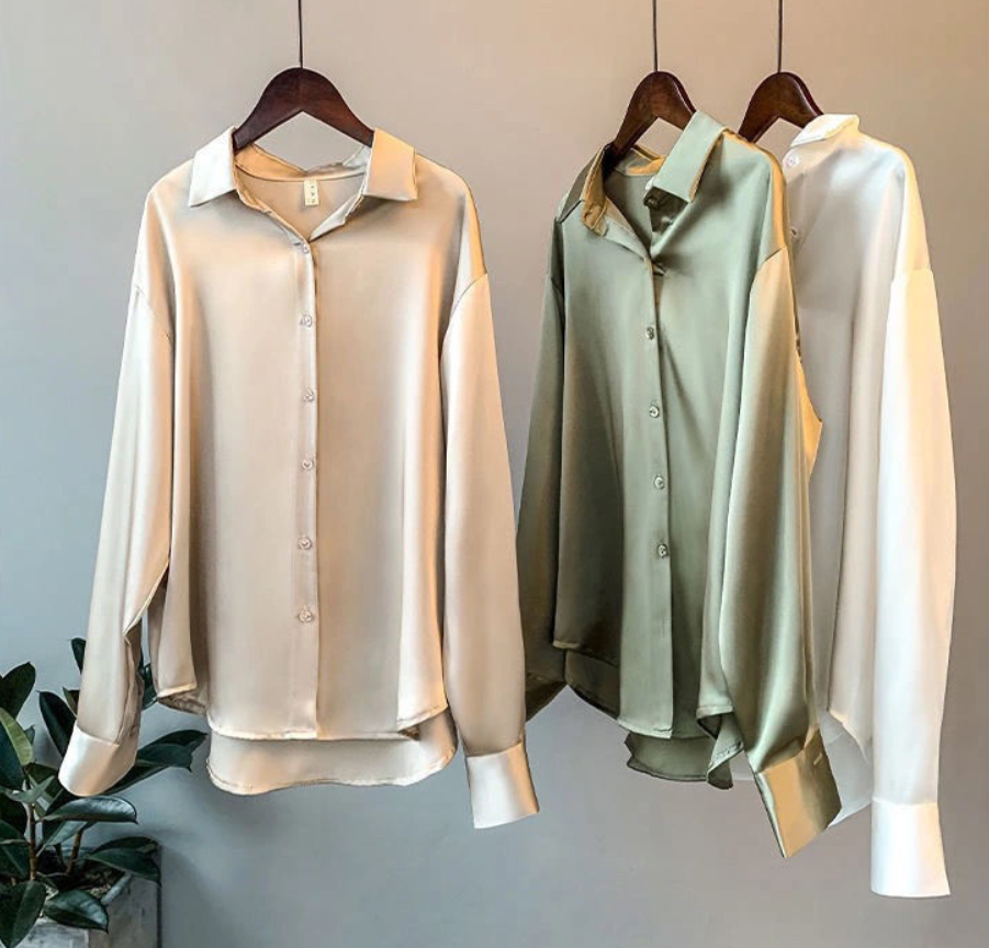 Livia – zijden blouse