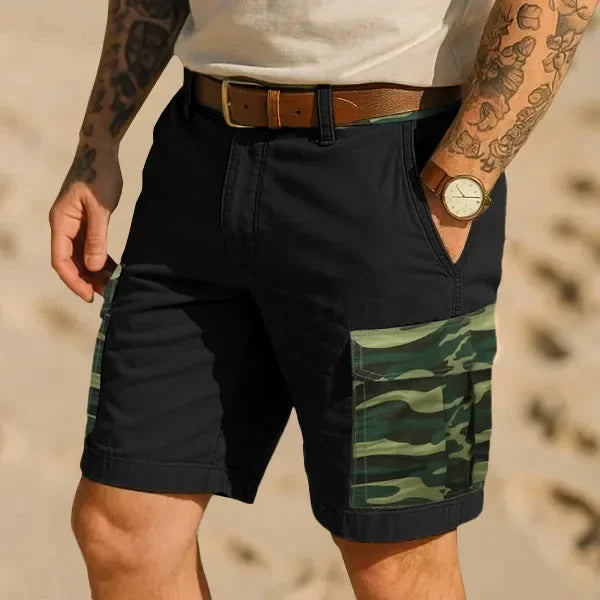 Milan – Camouflage Knielange Shorts