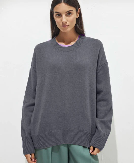 Eline – Basic Kasjmier Trui Voor Dames