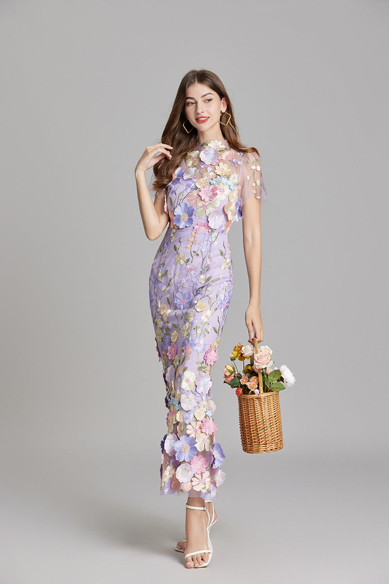 Linde – Elegante Dames Maxi-Jurk