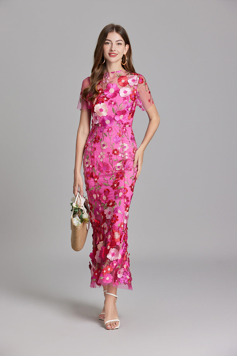 Linde – Elegante Dames Maxi-Jurk