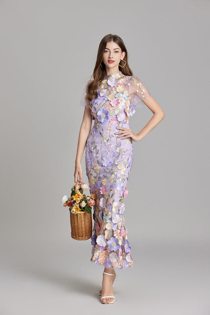 Linde – Elegante Dames Maxi-Jurk