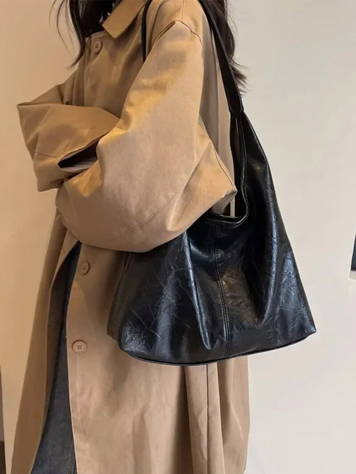 Sanne – Minimalistische Leren Schoudertas